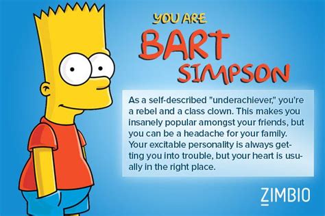 simpsons bart|bart simpson personality traits.